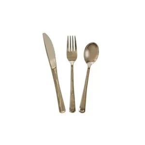 Talheres Sortido Dourado 16 Unidades