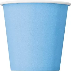 Copos 9Oz Azul Claro 8un