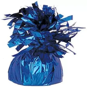 Balão Peso Foil Azul Escuro 1uni