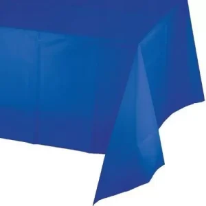 Toalha de Mesa Retangular Azul Escuro