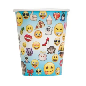 Copos Emoji 8 Unidades
