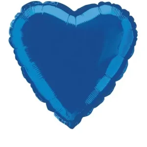 Balão Foil Coração 18″ Azul