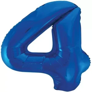 Balão Foil Azul Nº4