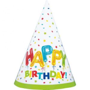 Chapéus de festas – Happy Balloon Birthday
