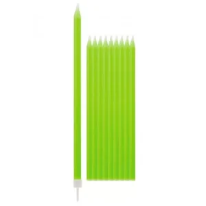 Pack Velas Altas Verde Lima