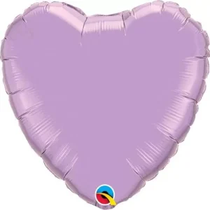 Balão Foil Coração Lavanda 18″
