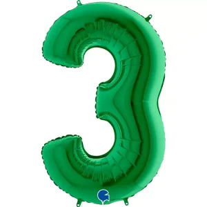 Balão Foil 40″ Verde nº3 Grabo
