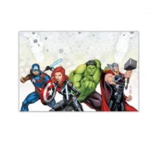 Toalha de Mesa Heróis Avengers Stones