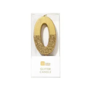 Vela Glitter TT nº 0 Dourado
