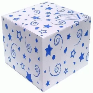 Caixa Balões Azul
