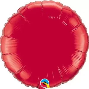 Balão Foil redondo vermelho 36″