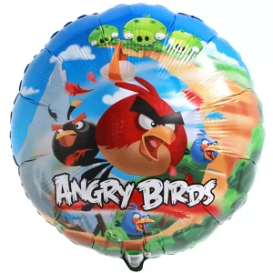 Balão Foil Redondo Angry Birds 17″