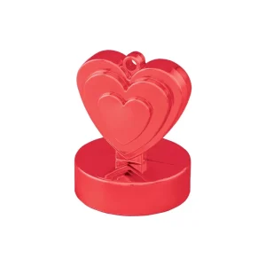 Peso Balão Coração Vermelho