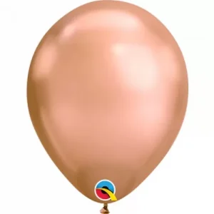 Balão Latex Rose Gold Cromado 7″/18cm