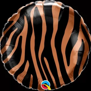 Balão Foil 18″/46cm Padrão Tigre
