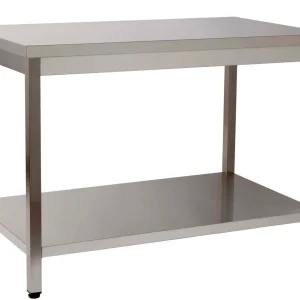 MESA TRABALHO 1 PRAT 2000X700X850 INOX DESMONTADA