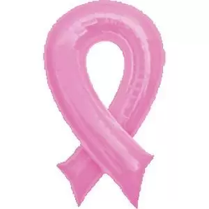 Balão Foil 36″ Laço Rosa