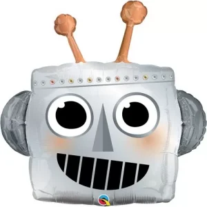 Balão Foil Cabeça Robot
