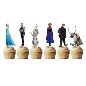 Mini Toppers Frozen 6 Unidades