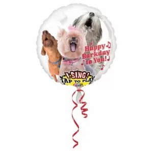Balão Com Música Cães