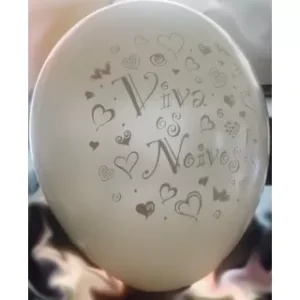 Balões “Viva os Noivos” 5 Uni