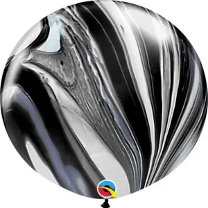 Balão Latex 30″ Tingido Preto 2uni