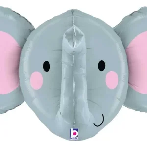 Balão Foil 3D Elefante 86cm