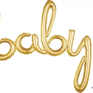Balão Ar Dourado “Baby”