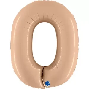 Balão Foil 40″/102cm Nude Nº 0