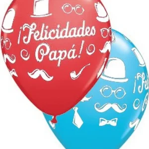 Balão Latex 11″ Felicidades Papá