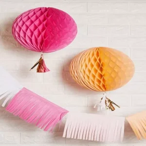 Kit Decorativo Papel Tons Sortidos