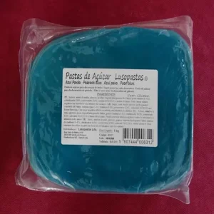 Pasta Açúcar Tradicional Azul Pavão Lusopastas
