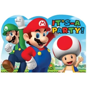 Convites Super Mário