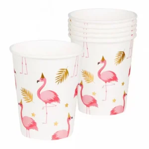 Copos Flamingo 6 Unidades