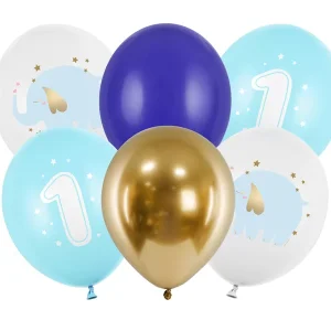 Balões Látex 1º Aniversário Azul