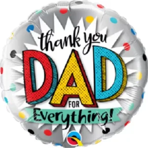 Balão Foil 18″ Thank You Dad