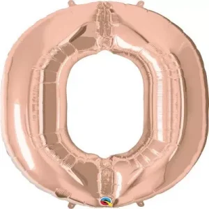 Balão Foil Qualatex 34″/86cm Rose Gold Nº 0