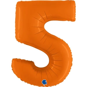 Balão Foil Laranja Nº5