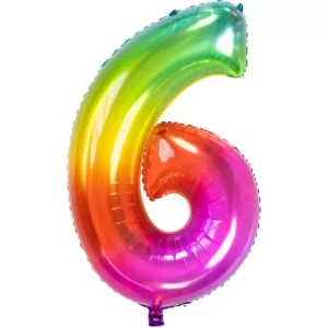 Balão Foil nº6 86cm Yummy Gummy