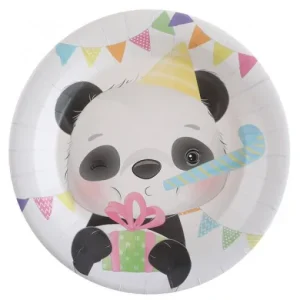 Pratos Panda Balões