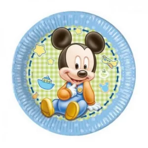 Pratos Mickey Bebé.