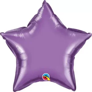 Balão Foil Estrela 20″ Roxo Cromado
