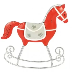 Cavalo Vermelho Baloiço