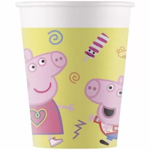 Copos Peppa Pig 8 Unidades