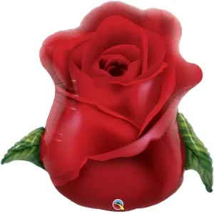 Balão Foil 33″/84cm Rosa Vermelha