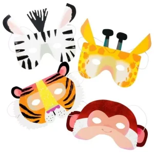 Máscaras Animais da Selva