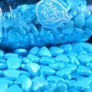 Corações 3D Azul Claro 75g