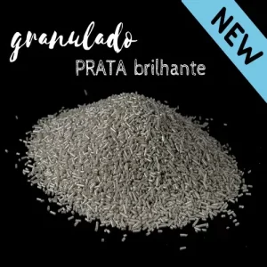 Granulado Brilhante Prata 250g
