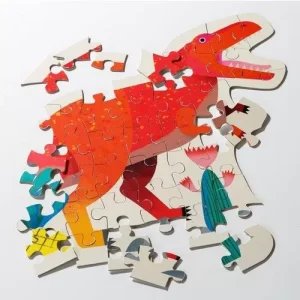 Mini Puzzle Dinossauros T-Rex