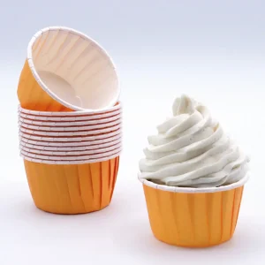 Formas de Cupcake Laranjas